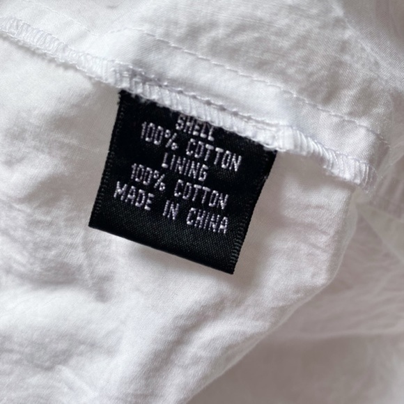 Adrianna Papell Cream Cotton Midi Dress with Lace Detail on Top - Picture 9 of 14